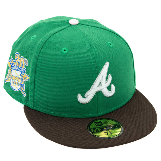 ATLANTA BRAVES 30TH SEASON 606 CARTEL COLLECTION NEW ERA FITTED HAT