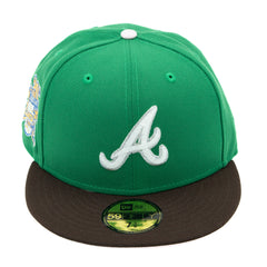 ATLANTA BRAVES 30TH SEASON 606 CARTEL COLLECTION NEW ERA FITTED HAT