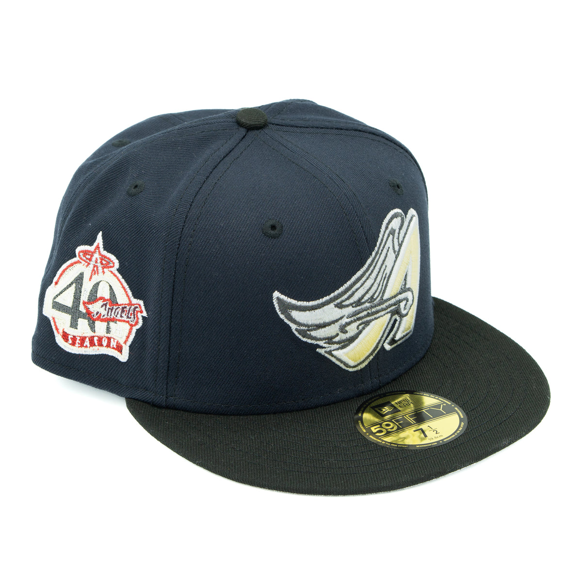 ANAHEIM ANGELS 40TH SEASON WORLD TOUR COLLECTION VOL.6 NEW ERA FITTED HAT