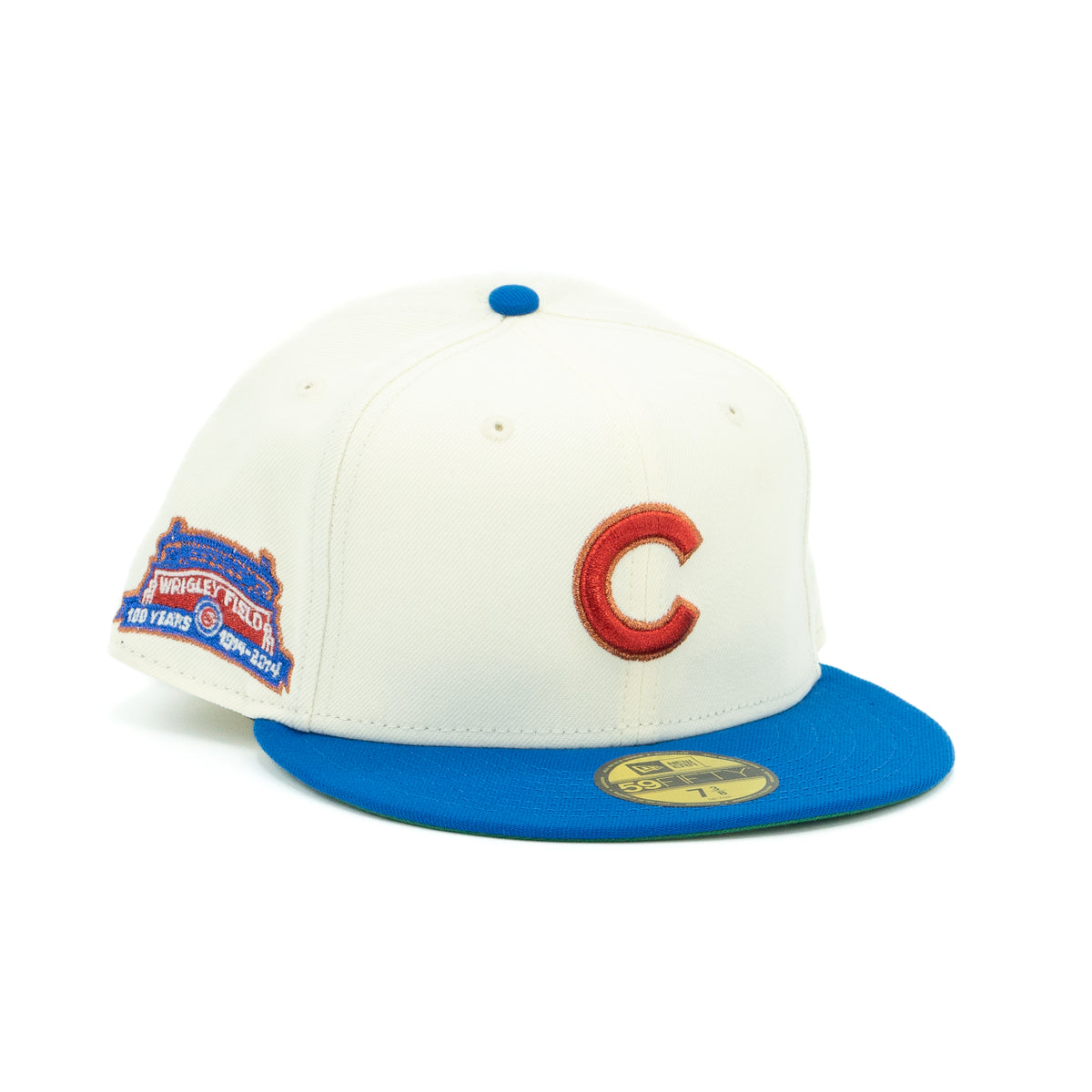 CHICAGO CUBS 100 YEAR ANNIVERSARY SUNDAY EXCLUSIVE COLLECTION NEW ERA FITTED HAT