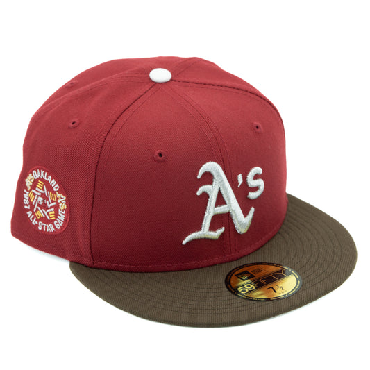 OAKLAND A s 1987 ALL-STAR GAME STREET SAVVY COLLECTION NEW ERA FITTED HAT