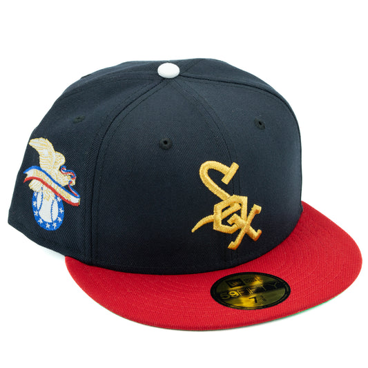 CHICAGO WHITE SOX AMERICAN LEAGUE INDEPENDENCE COLLECTION NEW ERA FITTED HAT