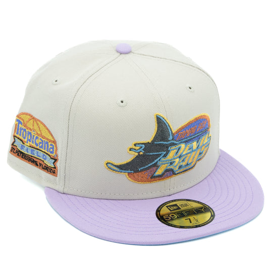 TAMPA BAY RAYS TROPICANA FEILD SUNSET COLLECTION NEW ERA FITTED HAT