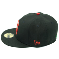 MEXICO BLACK VIVA LA INDEPENDENCIA COLLECTION NEW ERA FITTED HAT