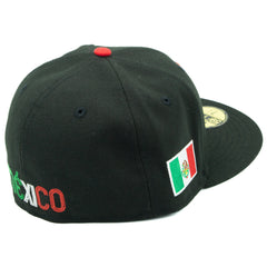 MEXICO BLACK VIVA LA INDEPENDENCIA COLLECTION NEW ERA FITTED HAT