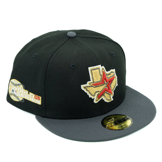 HOUSTON ASTROS 2005 WORLD SERIES STAR SOCIETY COLLECTION NEW ERA FITTED HAT