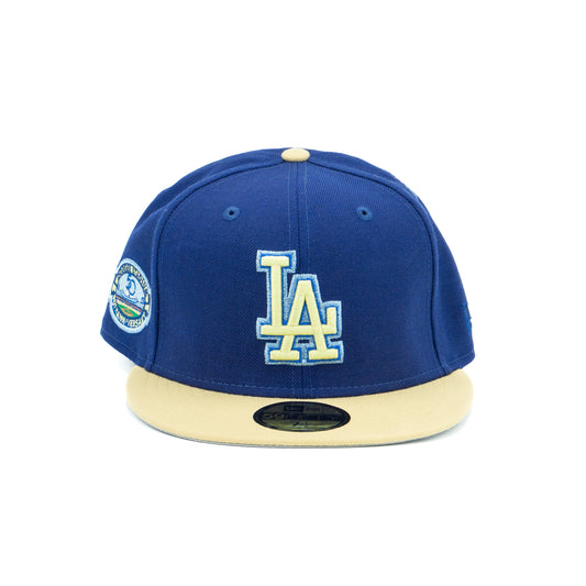 LOS ANGELES DODGERS 50TH ANNIVERSARY WORLD TOUR COLLECTION NEW ERA FITTED HAT