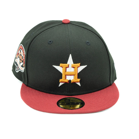 HOUSTON ASTROS 45TH ANNIVERARY COPPER CANYON COLLECTION NEW ERA FITTED HAT