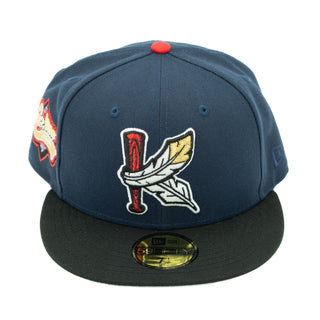 KINSTON INDIANS CAROLINA LEAGUE HIGH ROLLER COLLECTION NEW ERA FITTED HAT