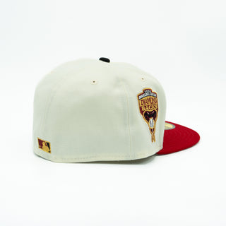 ARIZONA DIAMONDBACKS INAUGURAL SEASON GOLD RUSH COLLECTION NEW ERA FITTED HAT