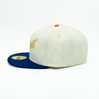 DETROIT TIGERS, TIGER  STADIUM  GOLD RUSH COLLECTION NEW ERA FITTED HAT