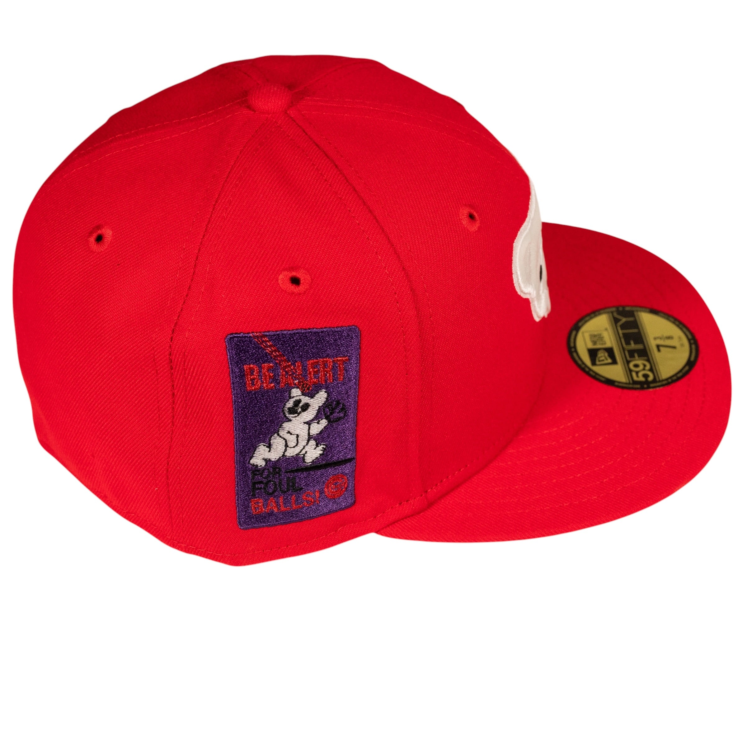 Chicago Cubs Foul Ball Online Exclusive Fitted Hat