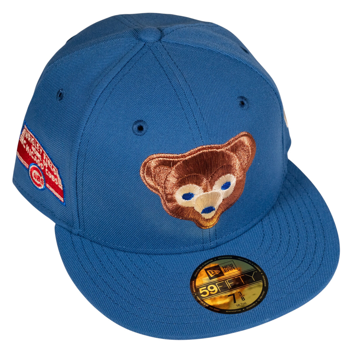 Chicago Cubs 1969 Wrigley Field Summer Blaze Fitted Hat