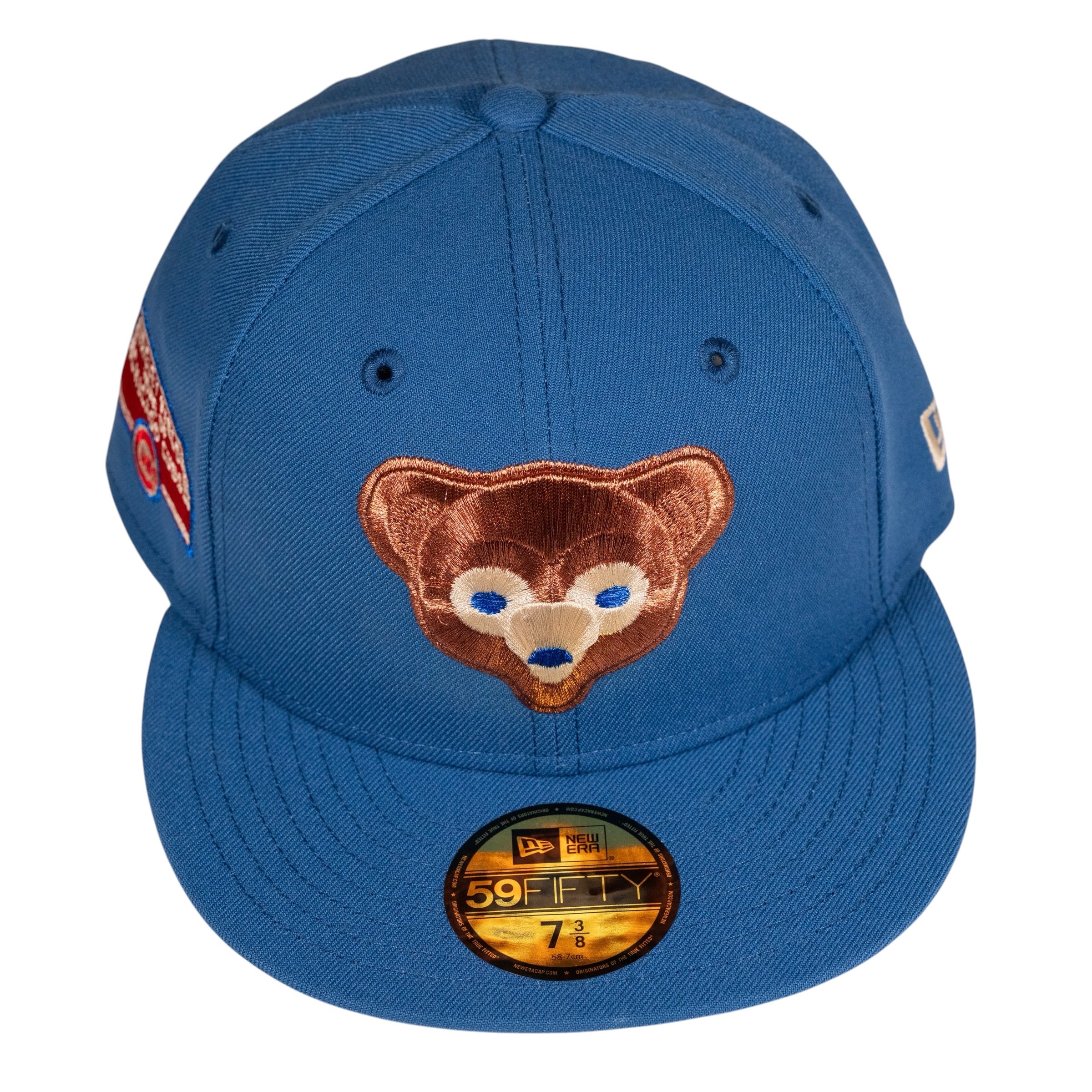 Chicago Cubs 1969 Wrigley Field Summer Blaze Fitted Hat