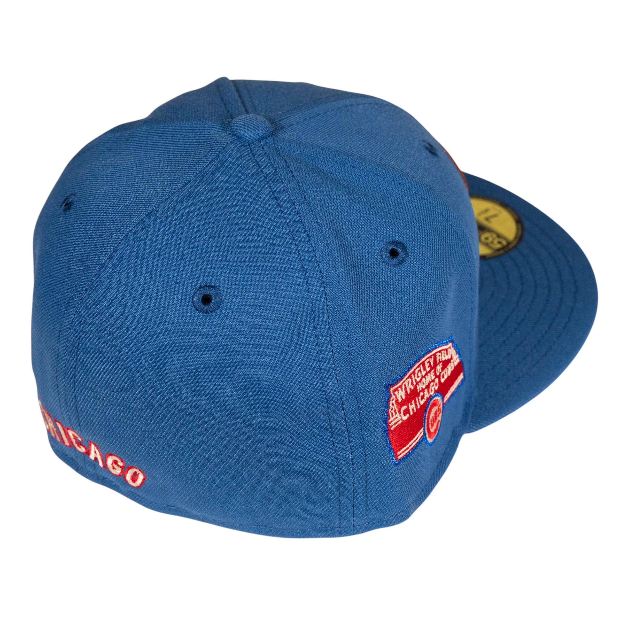 Chicago Cubs 1969 Wrigley Field Summer Blaze Fitted Hat