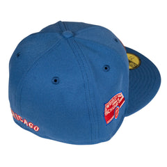 Chicago Cubs 1969 Wrigley Field Summer Blaze Fitted Hat