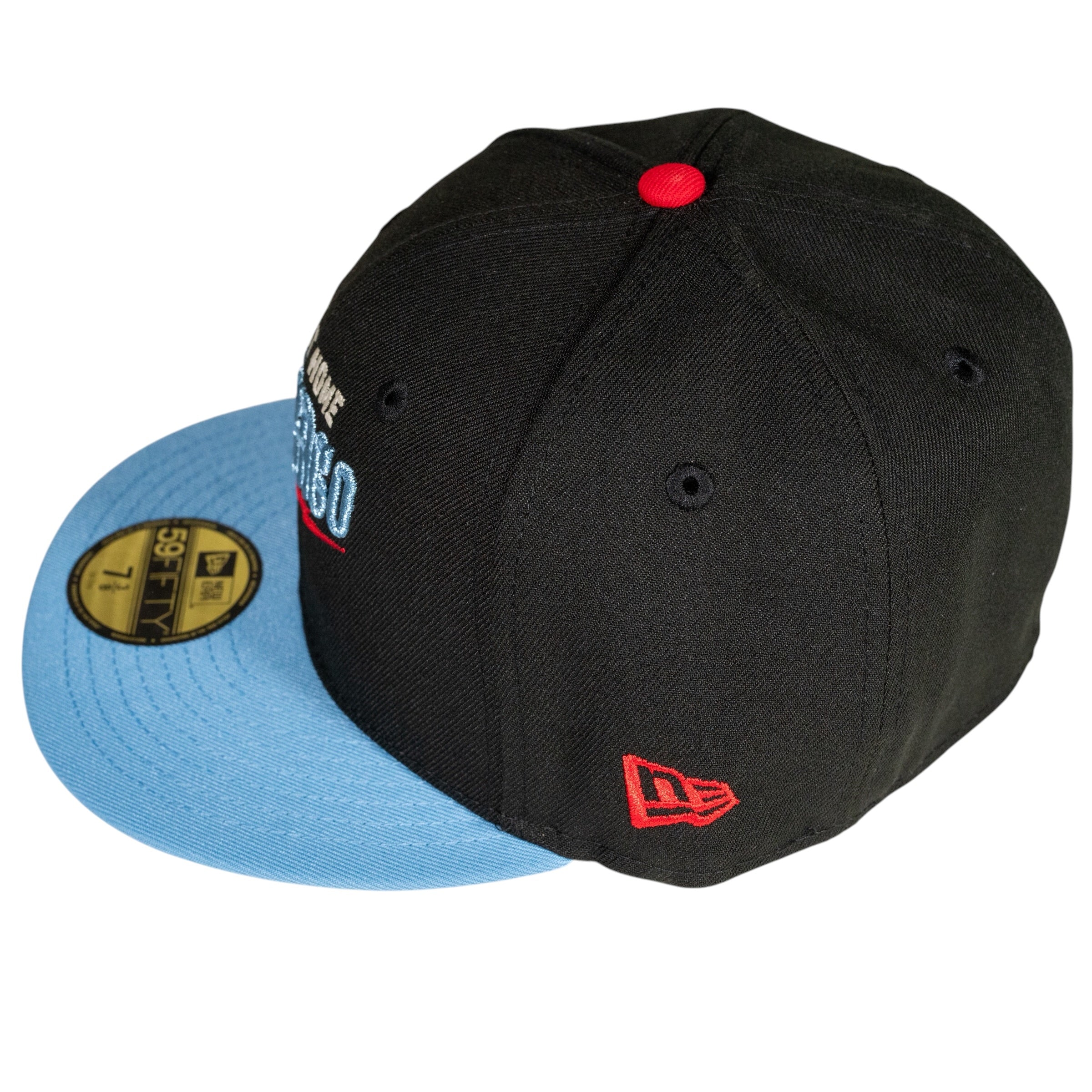 Chicago Cubs Bear Guitar Fitted Hat