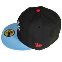 Chicago Cubs Bear Guitar Fitted Hat
