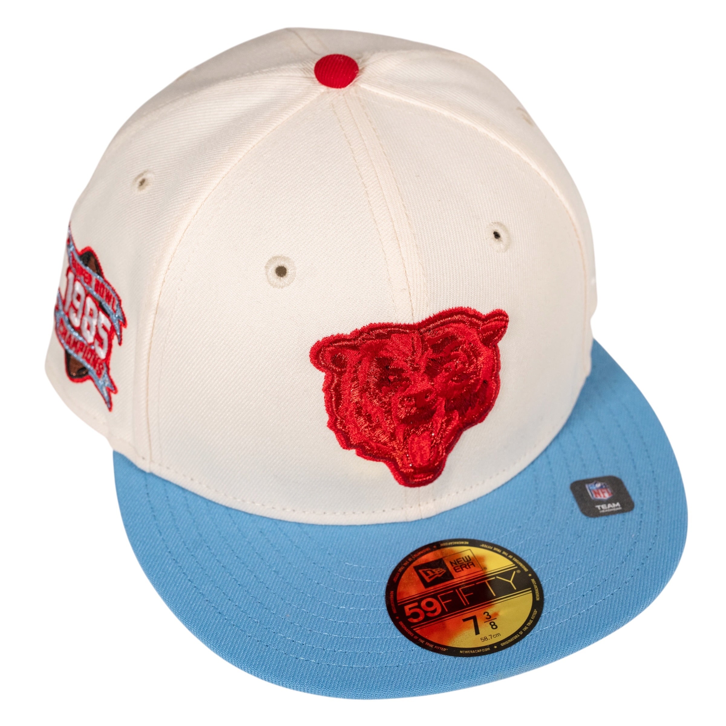 Chicago Bears 1985 Super Bowl Champions Fitted Hat