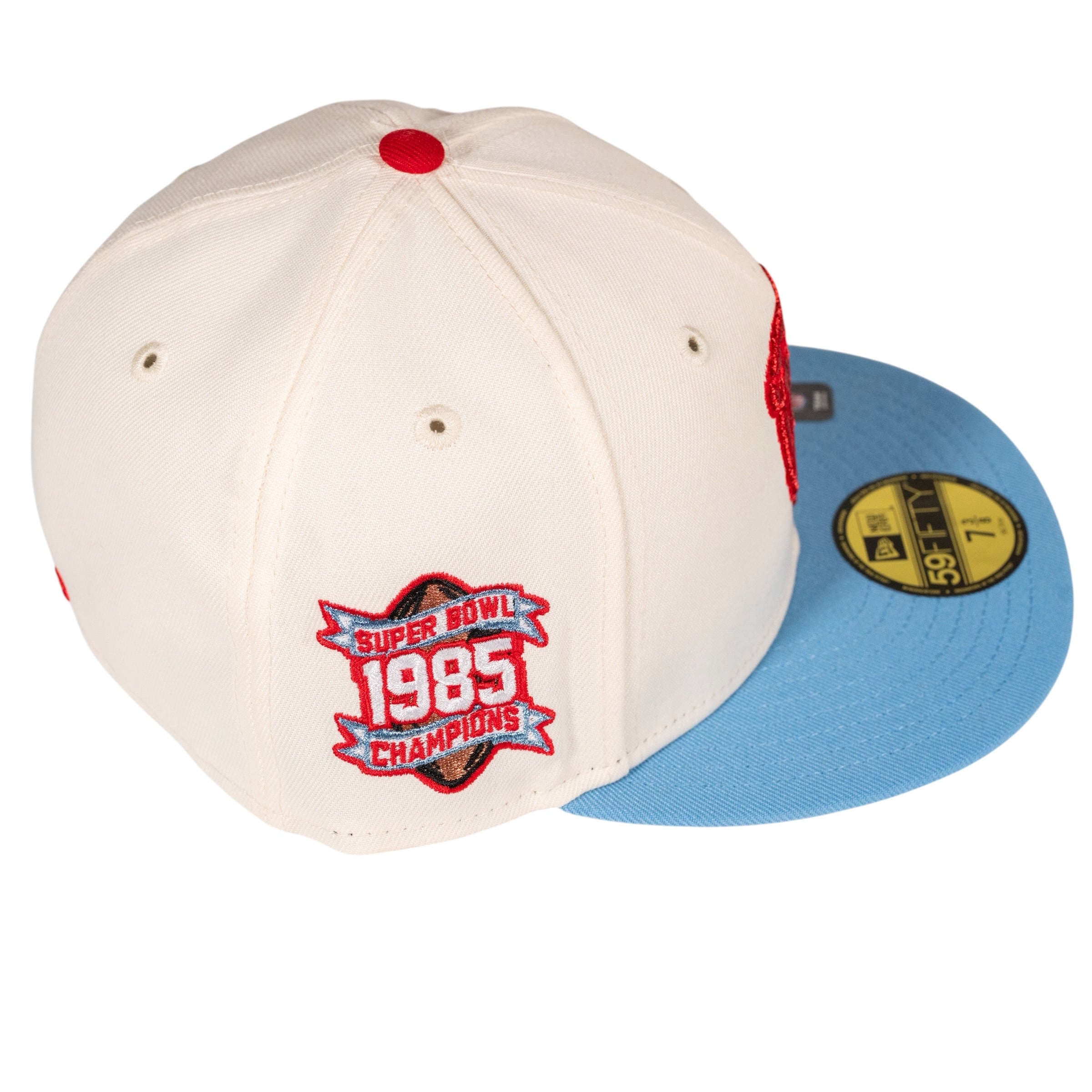 Chicago Bears 1985 Super Bowl Champions Fitted Hat