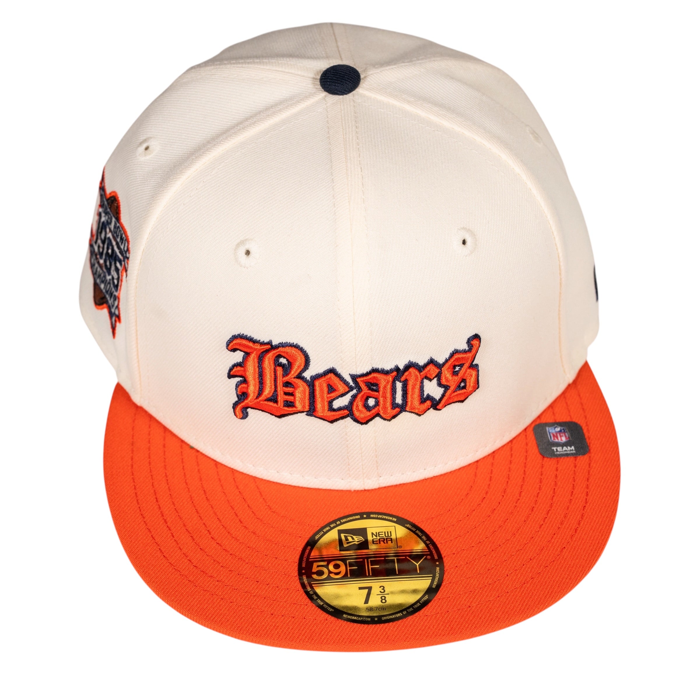 Chicago Bears 1985 Super Bowl Champions Fitted Hat