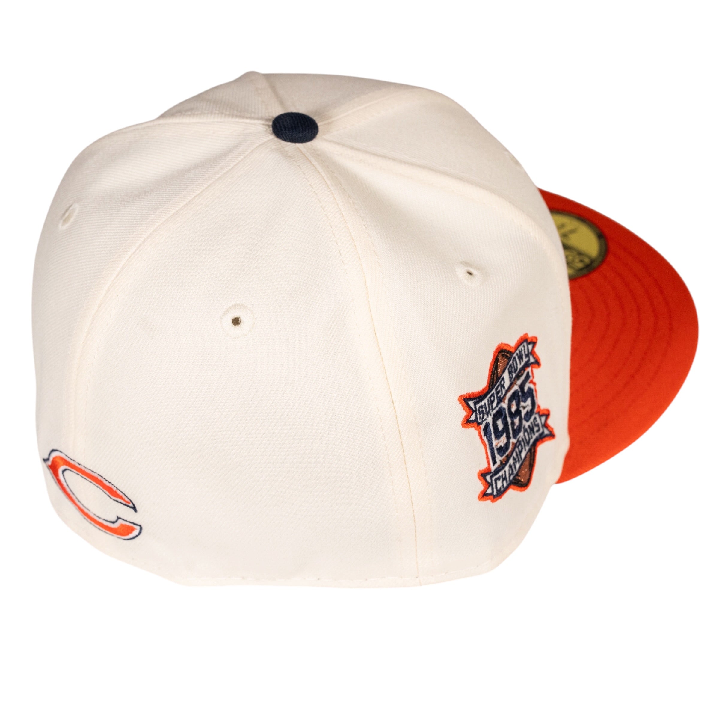 Chicago Bears 1985 Super Bowl Champions Fitted Hat