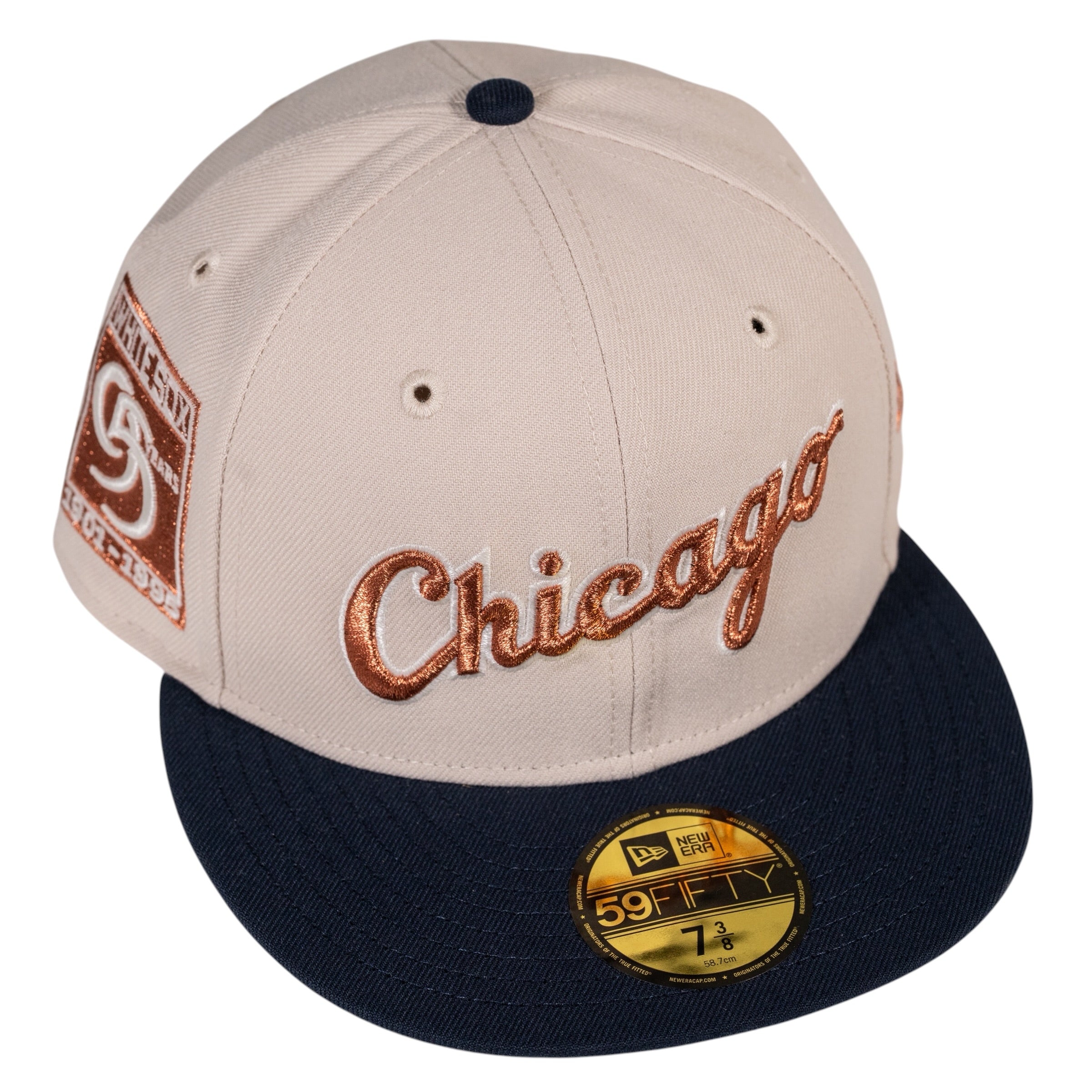 Chicago White Sox 95th Year Industry Collection Fitted Hat