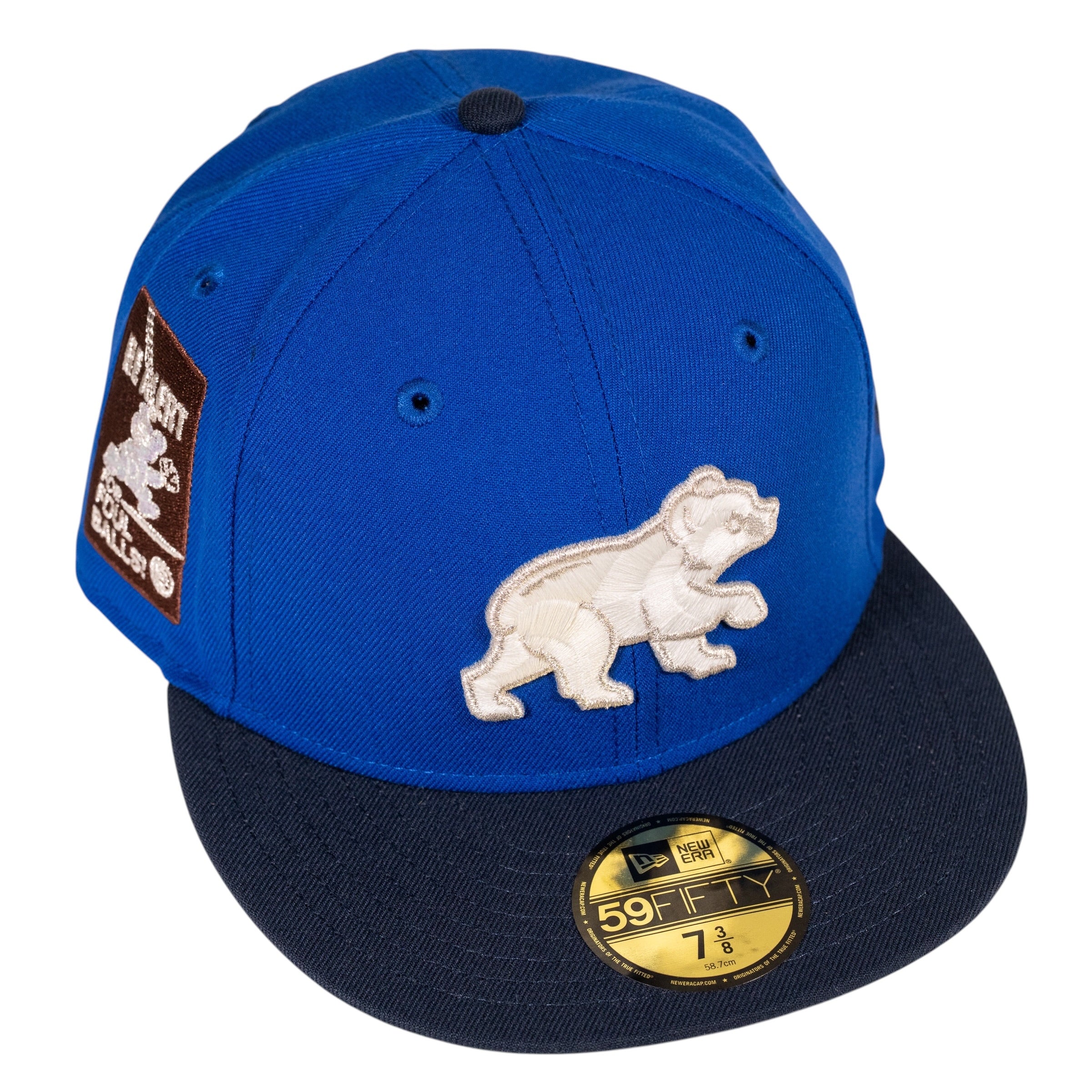 Chicago Cubs Foul Ball Industry Collection Fitted Hat