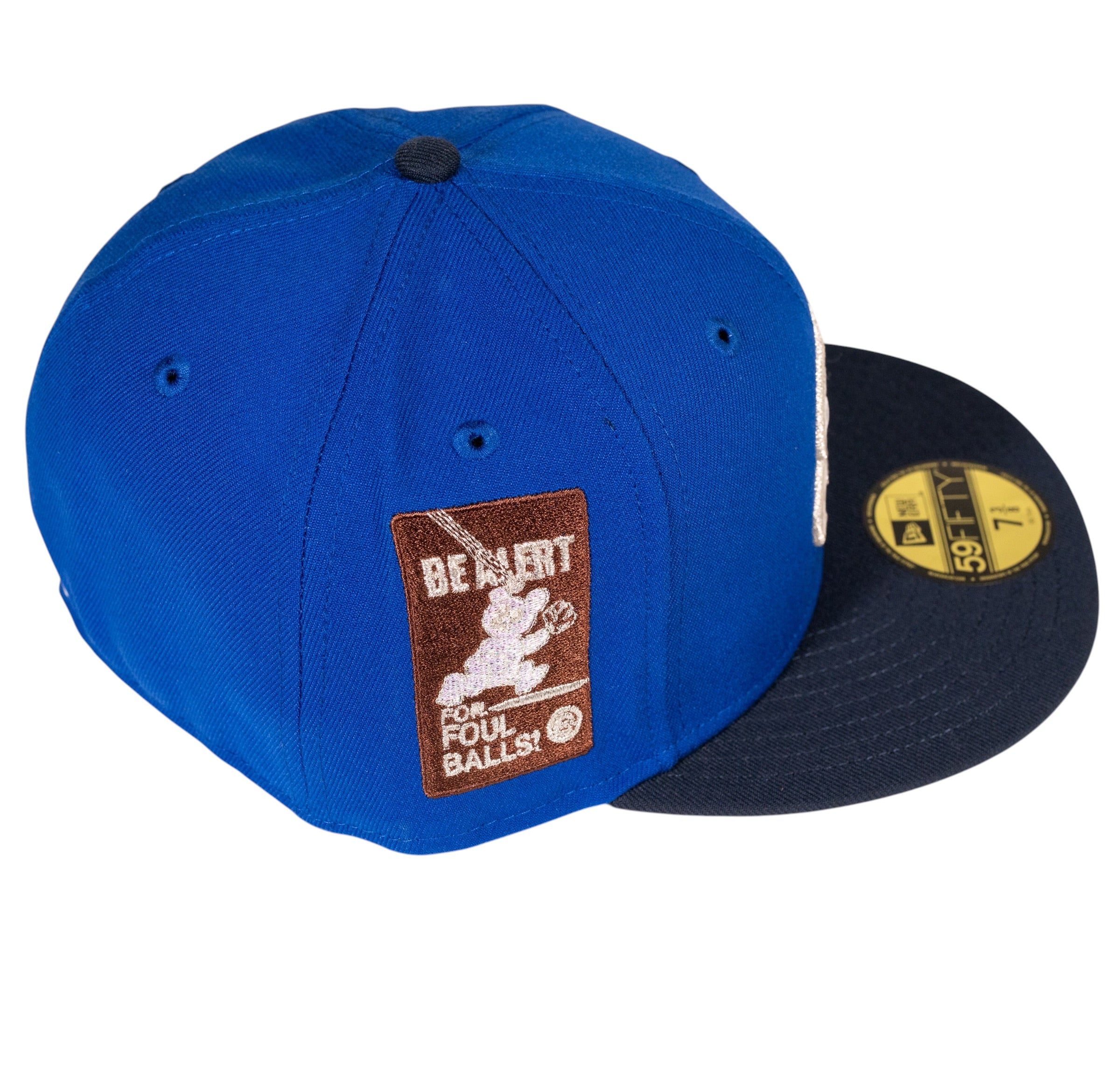 Chicago Cubs Foul Ball Industry Collection Fitted Hat