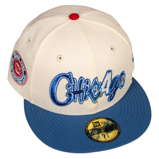 Chicago Cubs 150th Anniversary Crosstown New Era Fitted Hat