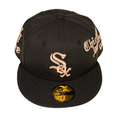 Chicago White Sox Gothic Lettering 59Fifty Fitted Hat
