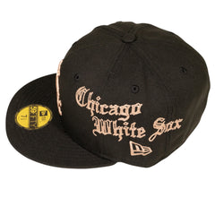 Chicago White Sox Gothic Lettering 59Fifty Fitted Hat