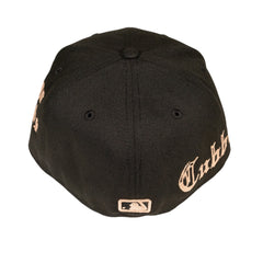 Chicago Cubs Gothic Lettering 59Fifty Fitted Hat