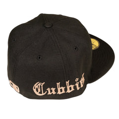 Chicago Cubs Gothic Lettering 59Fifty Fitted Hat