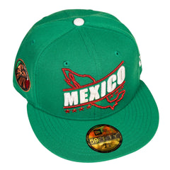 Mexico Mexico Agila Eagle Viva Collection Fitted Hat