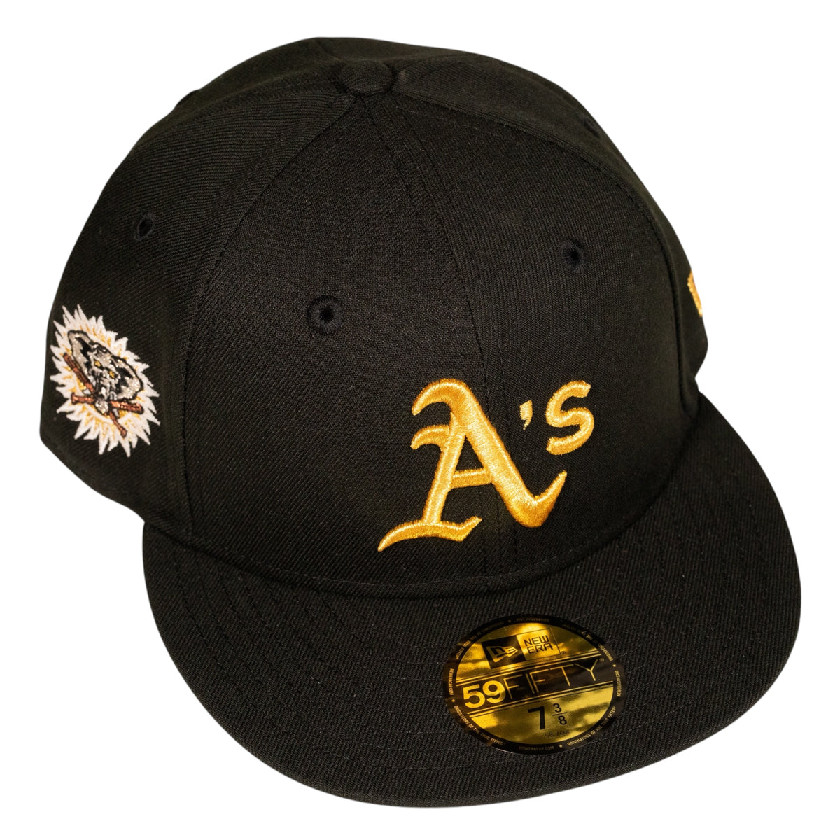 Oakland Athletic Elaphant Side Patch Cigar Pack Fitted Hat