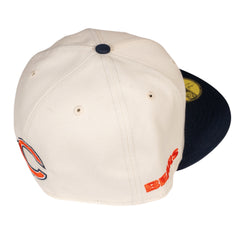 Chicago Bears Deceptor Chrome White 59FIFTY Fitted Cap