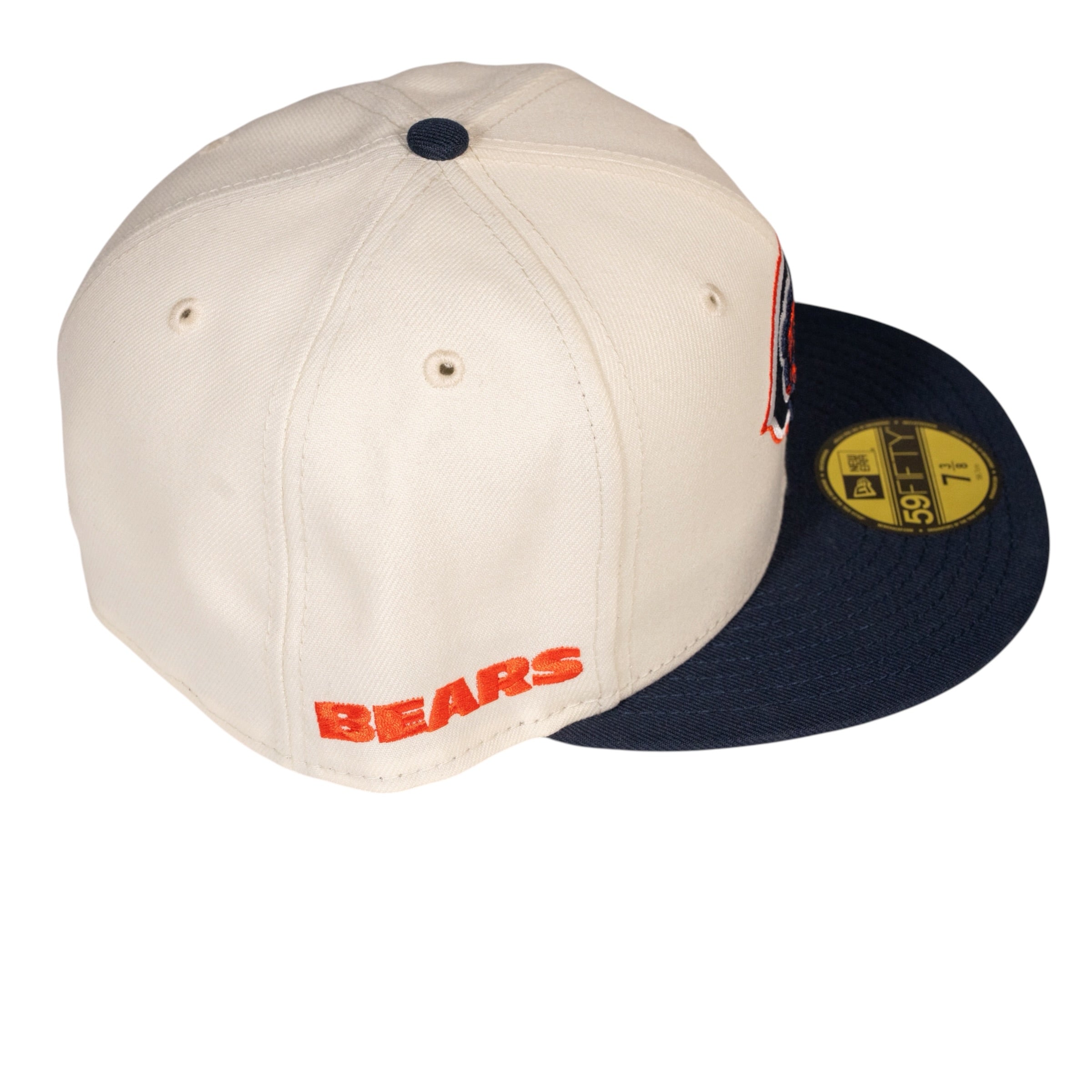 Chicago Bears Deceptor Chrome White 59FIFTY Fitted Cap
