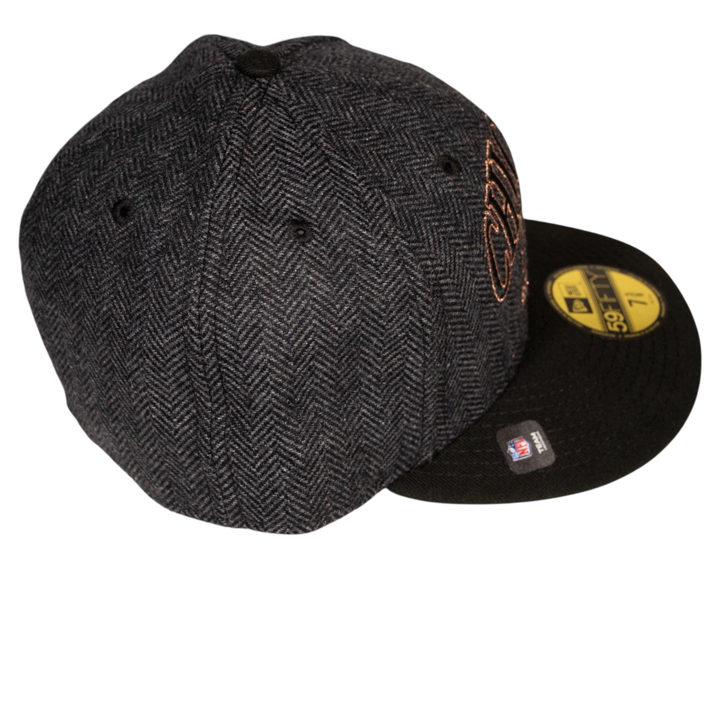 Chicago Bears Faux Wool New Era Fitted Hat