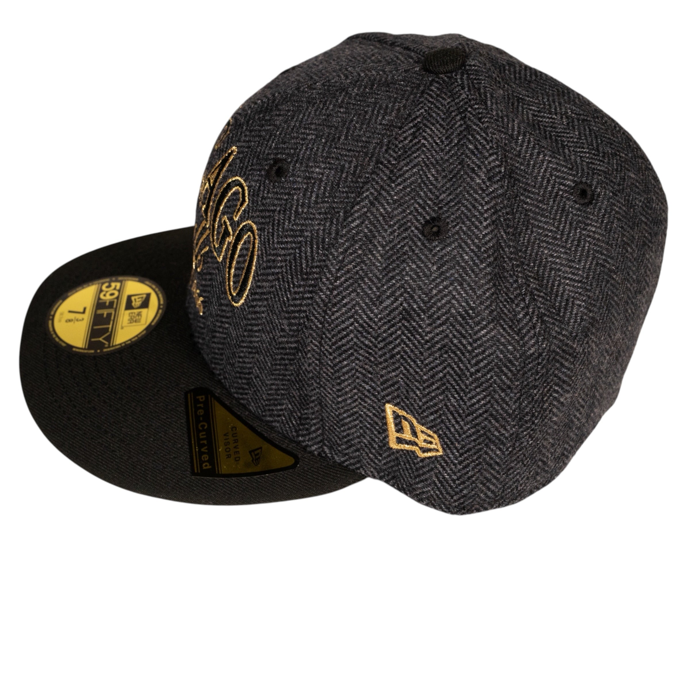 Chicago Bulls Faux Wool New Era Fitted Hat