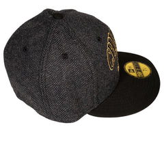 Chicago Bulls Faux Wool New Era Fitted Hat