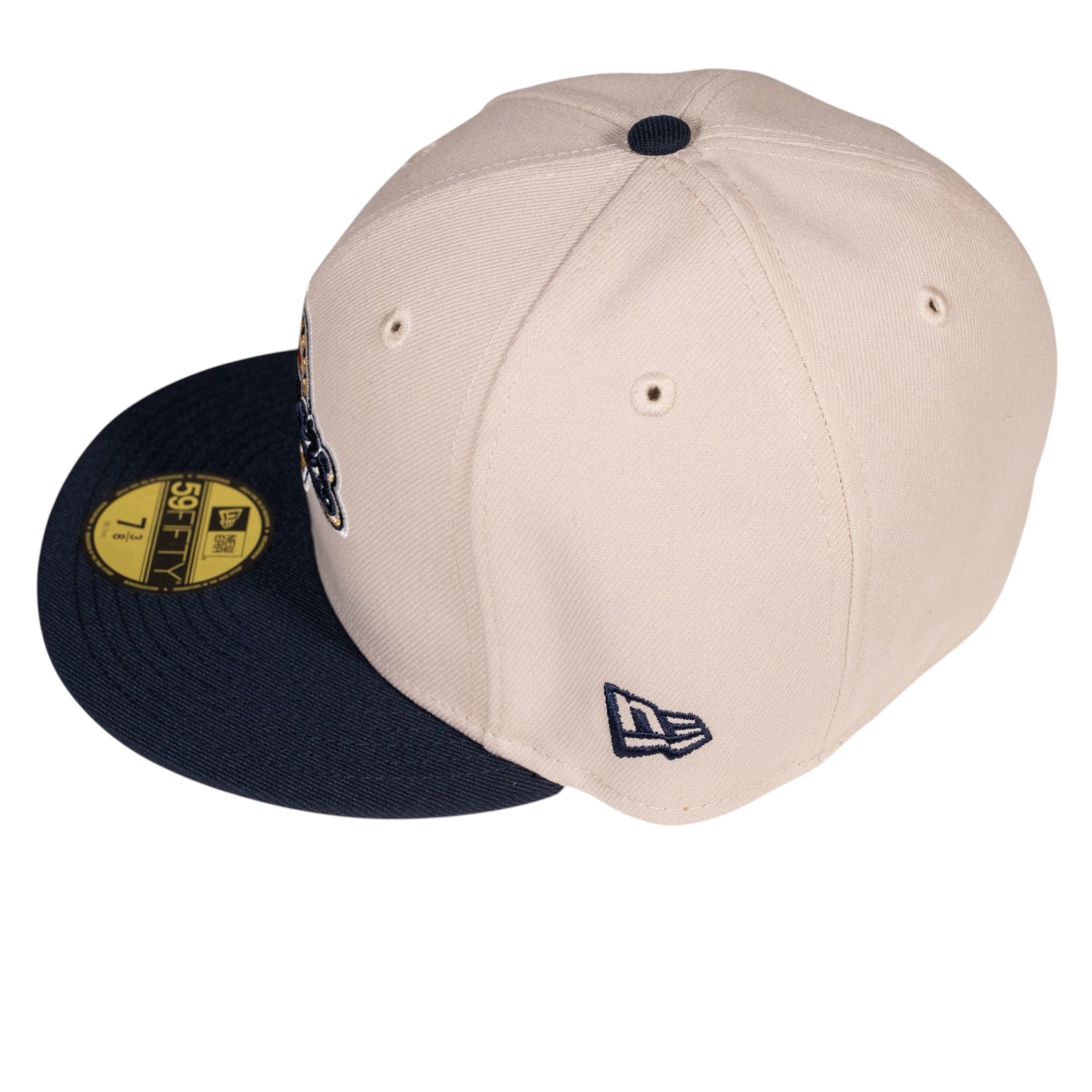 Milwaukee Brewers 40th Anniversary Beer Pack Collection Fitted Hat