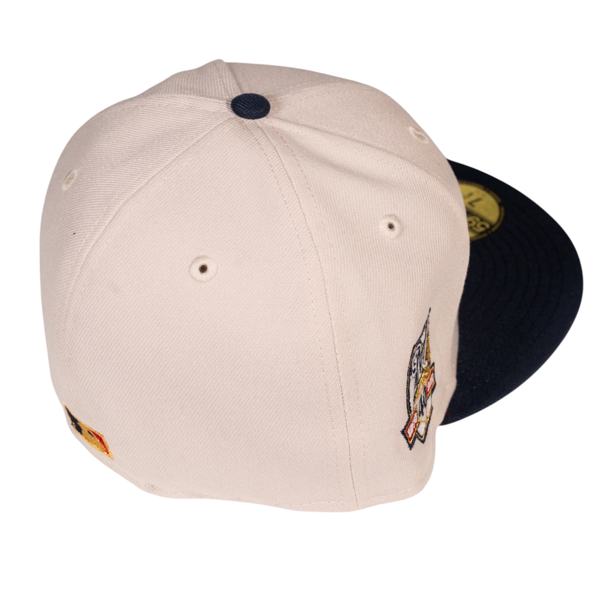 Milwaukee Brewers 40th Anniversary Beer Pack Collection Fitted Hat