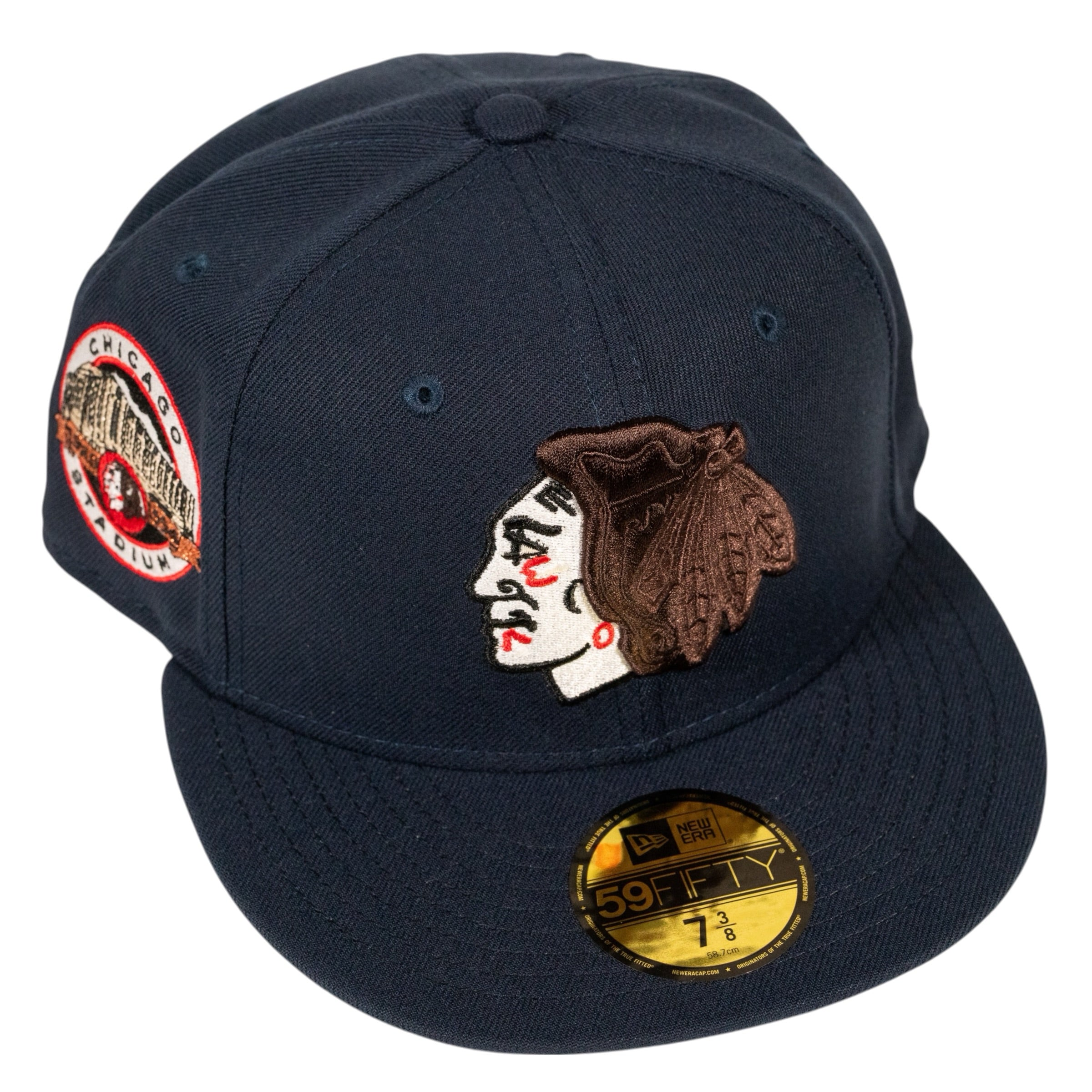 Chicago Blackhawks Chicago Stadium Nightmare On 606St. Collection Fitted Hat