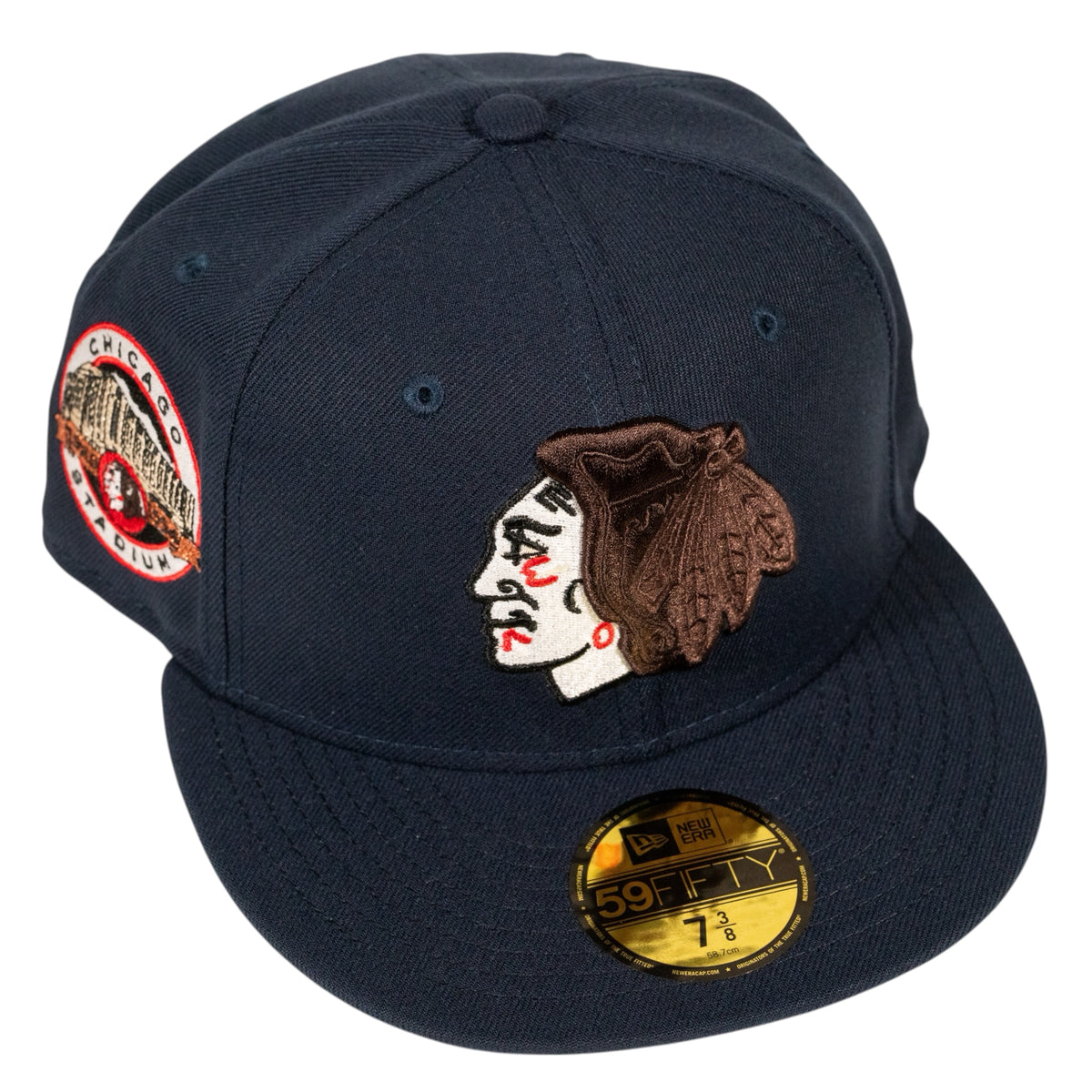 Chicago Blackhawks Chicago Stadium Nightmare On 606St. Collection Fitted Hat