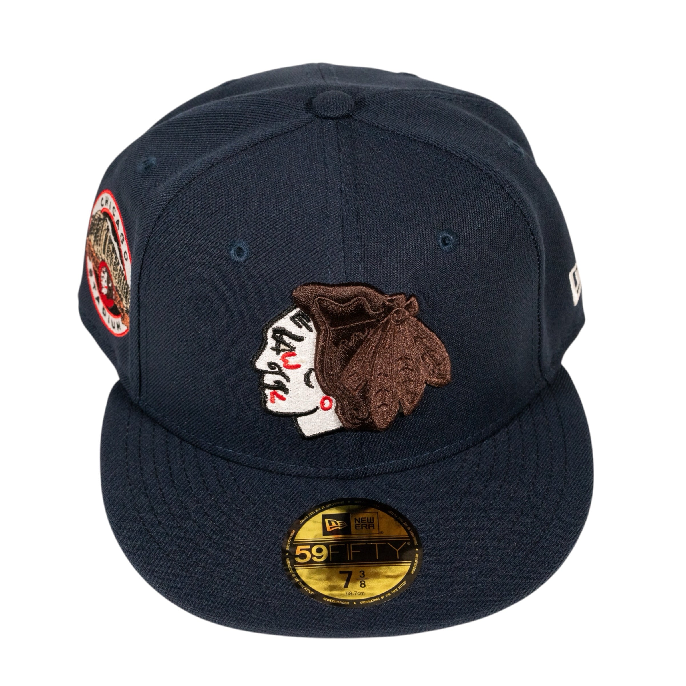 Chicago Blackhawks Chicago Stadium Nightmare On 606St. Collection Fitted Hat
