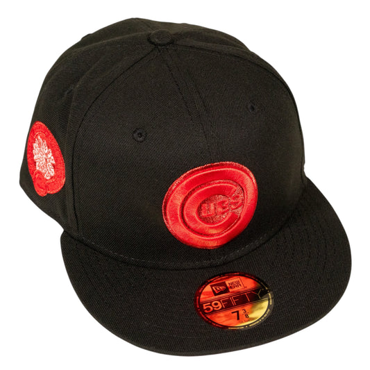 Chicago Cubs Wrigley Field Nightmare On 606St. Collection Fitted Hat