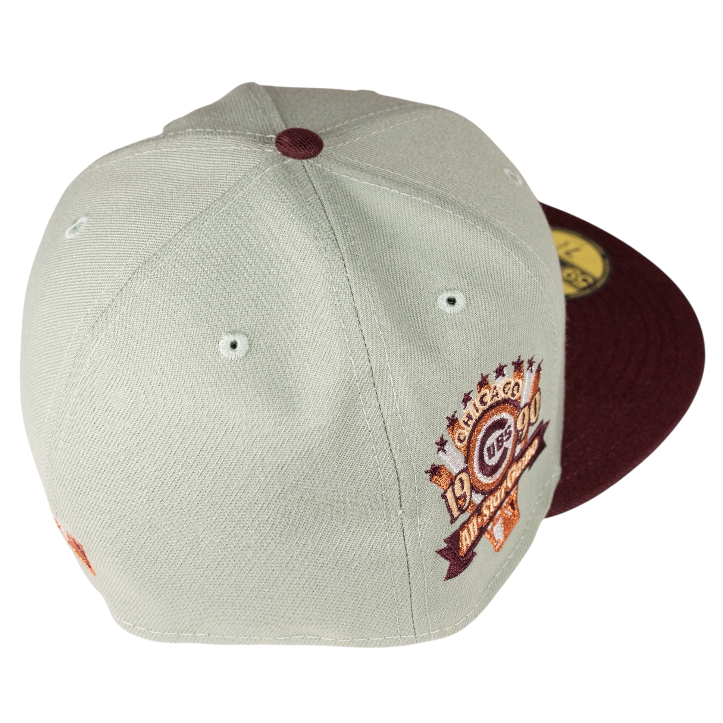 NEW ERA 9FORTY A-FRAME MLB 1990 ALL STAR GAME CHICAGO CUBS WALNUT / GR NEW ERA 9FORTY A-FRAME MLB 1990 ALL STAR GAME CHICAGO CUBS WALNUT / GR