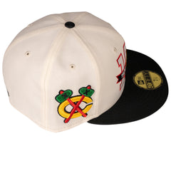 Chicago Blackhawks Tomahawk Online Exclusive Fitted Hat
