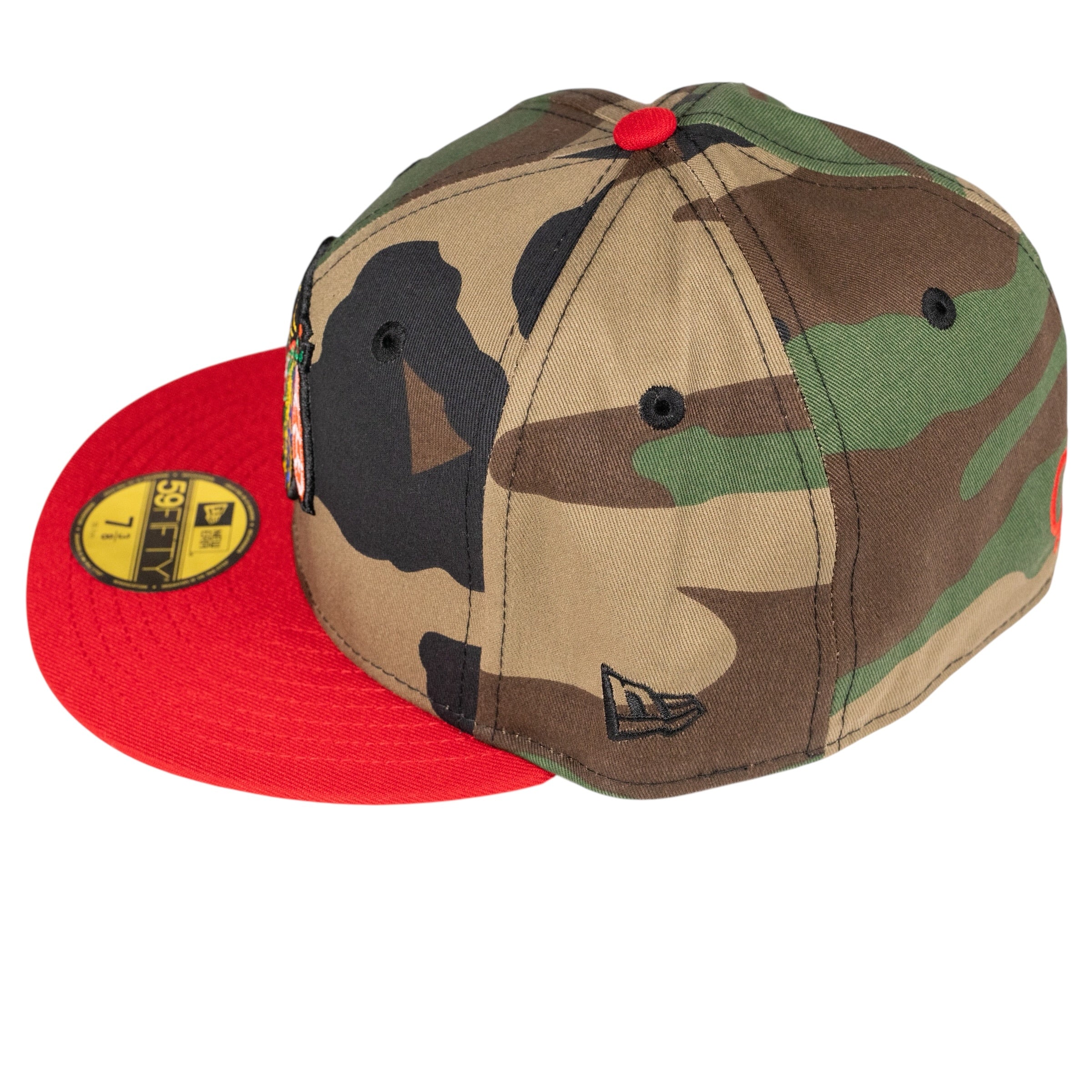 5950 Chicago Blackhawks Chicago Stadium Combat Camo Collection Fitted Hat